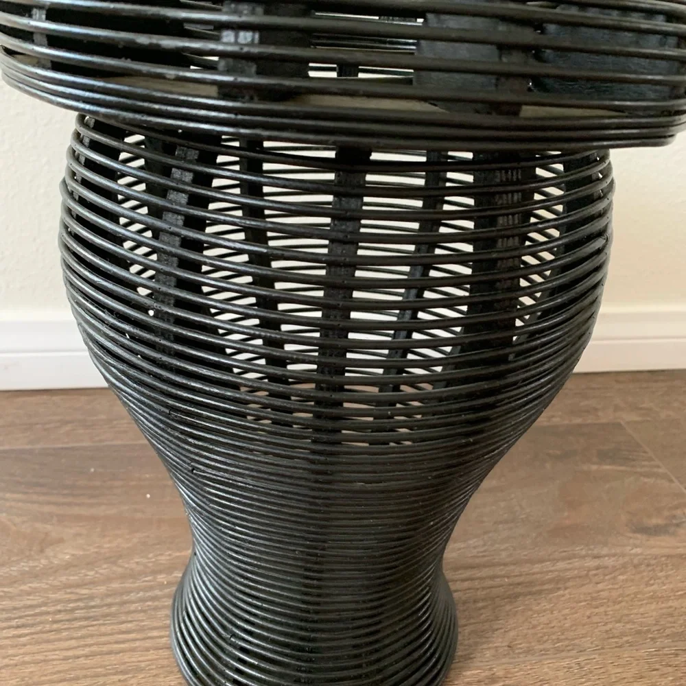Rattan vase